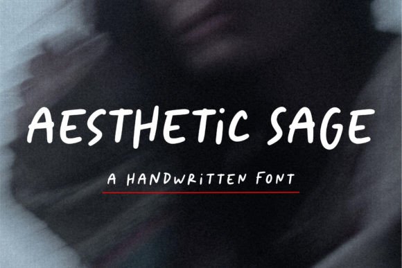 Aesthetic Sage: A Handwritten Font for Editorial Design