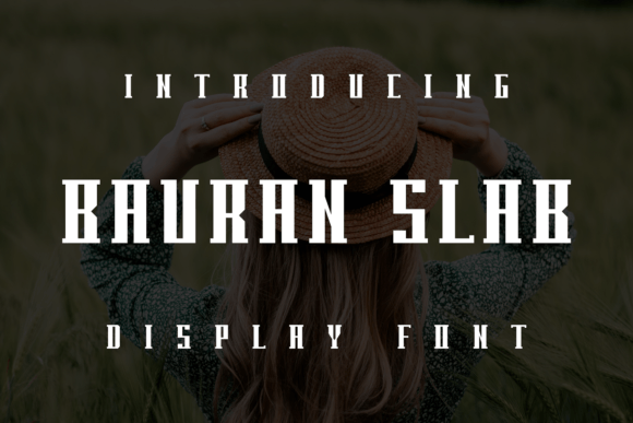 Bauran Slab Font for Modern Web Design Projects