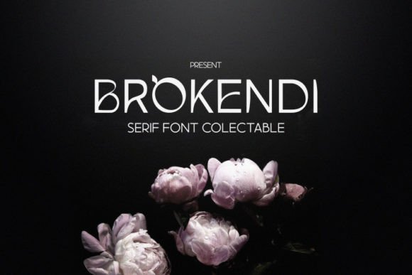 Brokendi Font: A Display Typeface for Creative Makers