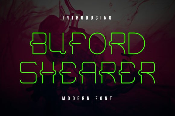 Buford Shearer Font: A Modern Typeface for Bold Digital Design