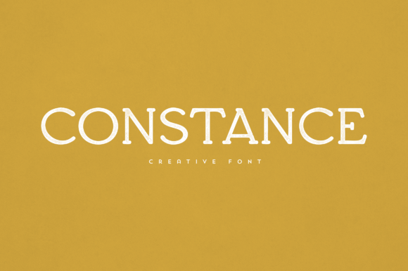 Constance: A Display Font for Editorial Excellence