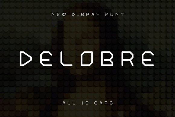 Delobre Display Font for Bold Brand Campaigns