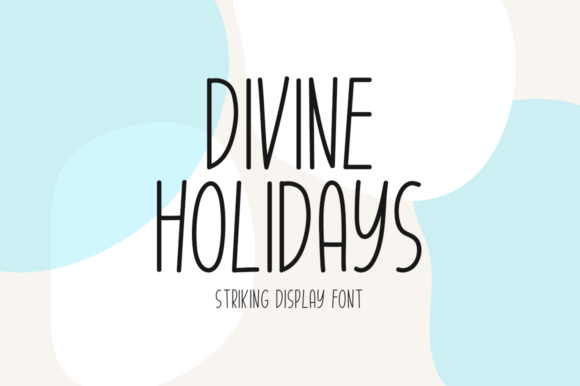 Divine Holidays Font for Polished Branding and Creative Projects