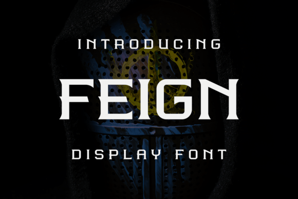 Feign Font Review: A Playful Display Typeface for Creative Designers