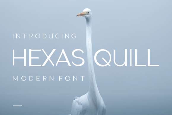 Hexas Quill Display Font Review for Creative Projects