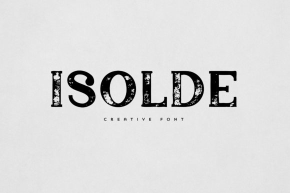 Isolde Font: The Perfect Typeface for Handmade and Branding Projects