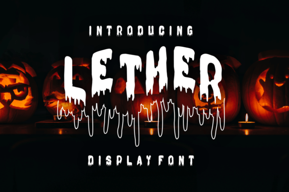 Lether Font in Real Branding Projects