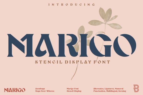 Marigo Font: A Display Typeface for Modern Web Design