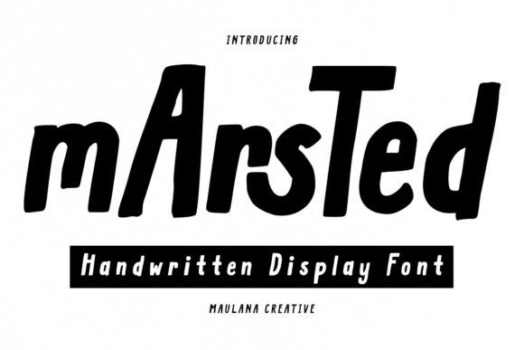 Marsted Font Review: A Handwritten Display Typeface for Creative Projects