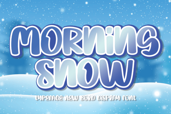 Morning Snow Font Review for Creative Branding Projects