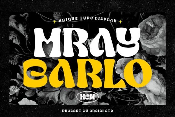 Mray Barlo: A Nostalgic Display Font for Creative Branding