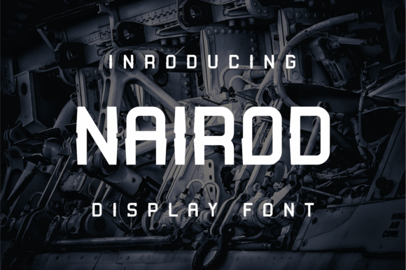 Nairod Display Font for Creative Editorial Projects