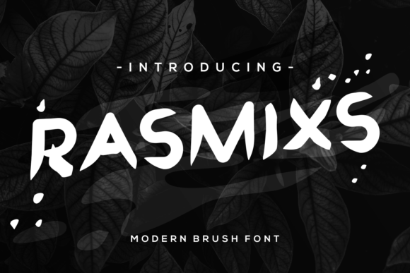 Rasmixs Display Font for Bold Branding and Eye-Catching Campaigns