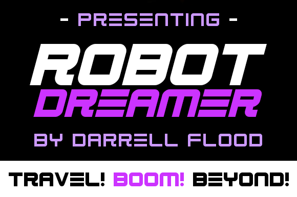 Robot Dreamer Font for High-Tech and Visual Web Design