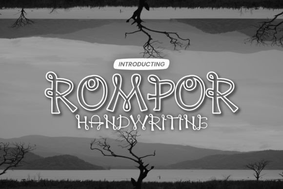 Rompor Display Font for Stylish and Professional Branding