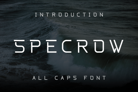 Specrow Display Font: A Stylish Typeface for Digital Creations