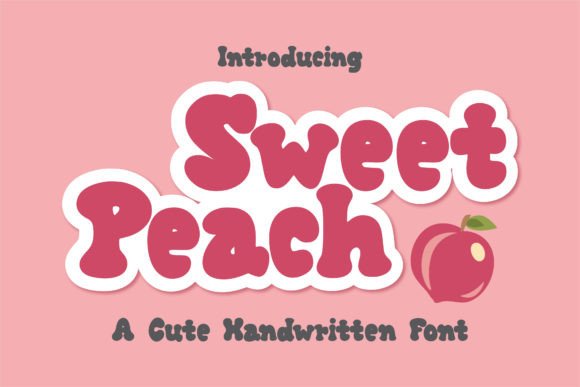Sweet Peach Font for a Professional and Memorable Brand
