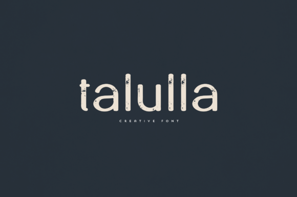 Talulla Font for Polished Branding and Display Typography