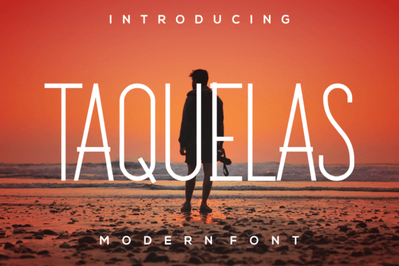 Taquelas Display Font for Modern Web Design