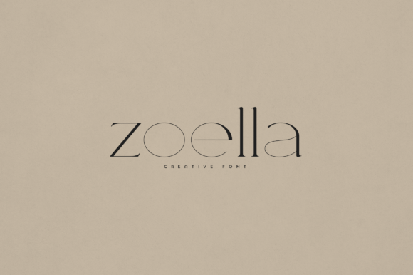 Zoella Font: A Display Typeface for Digital Branding